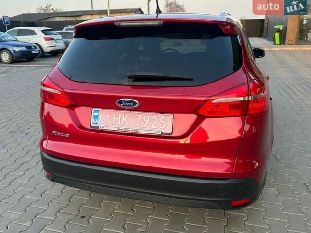 Красный Форд Фокус, объемом двигателя 1.5 л и пробегом 240 тыс. км за 9990 $, фото 26 на Automoto.ua