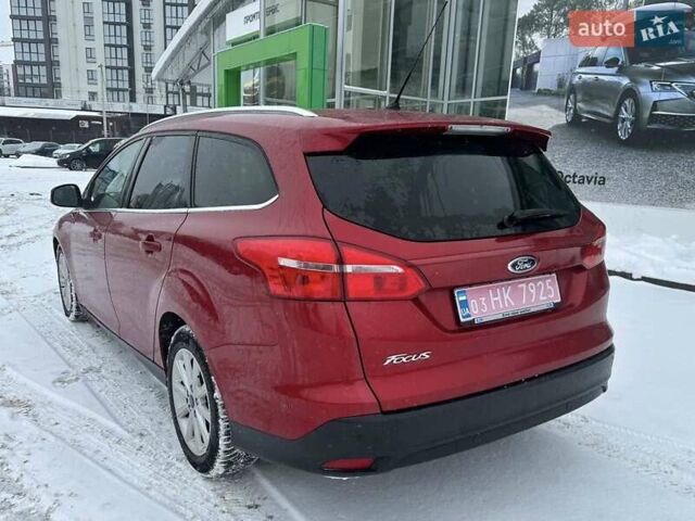 Красный Форд Фокус, объемом двигателя 1.5 л и пробегом 240 тыс. км за 9990 $, фото 21 на Automoto.ua