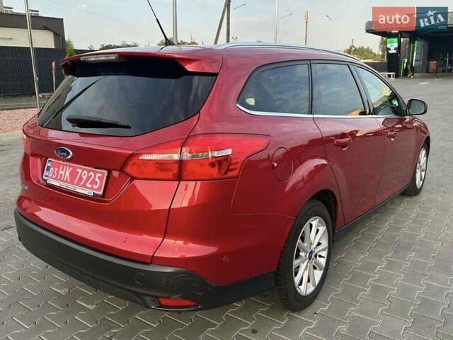 Красный Форд Фокус, объемом двигателя 1.5 л и пробегом 239 тыс. км за 10990 $, фото 24 на Automoto.ua