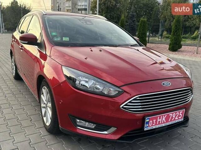Красный Форд Фокус, объемом двигателя 1.5 л и пробегом 239 тыс. км за 10990 $, фото 29 на Automoto.ua