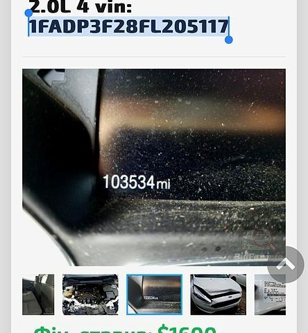 Форд Фокус, об'ємом двигуна 2 л та пробігом 185 тис. км за 7600 $, фото 5 на Automoto.ua
