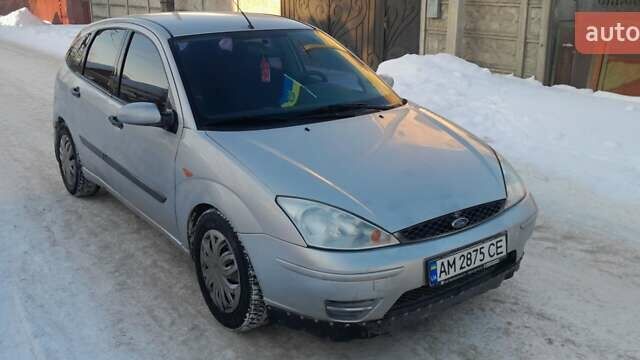 Серый Форд Фокус, объемом двигателя 1.6 л и пробегом 189 тыс. км за 3000 $, фото 2 на Automoto.ua