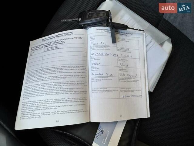 Сірий Форд Фокус, об'ємом двигуна 1.6 л та пробігом 130 тис. км за 9350 $, фото 39 на Automoto.ua