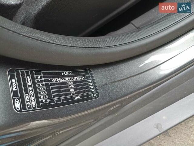 Сірий Форд Фокус, об'ємом двигуна 1.5 л та пробігом 112 тис. км за 11700 $, фото 15 на Automoto.ua