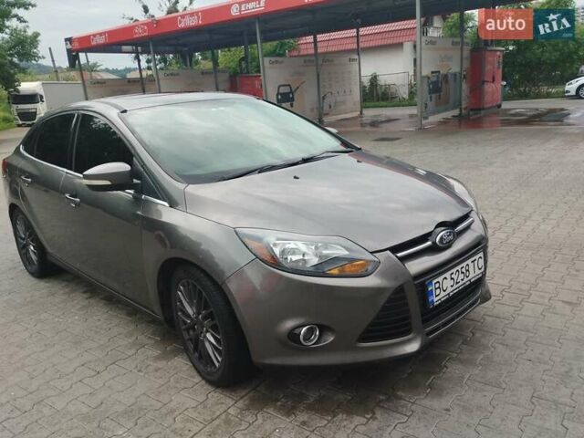 Форд Фокус 2013 у Львові на Automoto.ua Сірий Форд Фокус, об'ємом двигуна 2 л та пробігом 220 тис. км за 8000 $, фото 7 на Automoto.ua