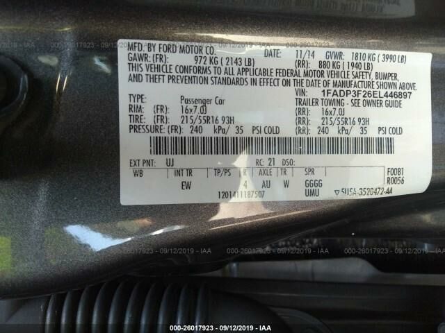 Сірий Форд Фокус, об'ємом двигуна 2 л та пробігом 106 тис. км за 5860 $, фото 9 на Automoto.ua