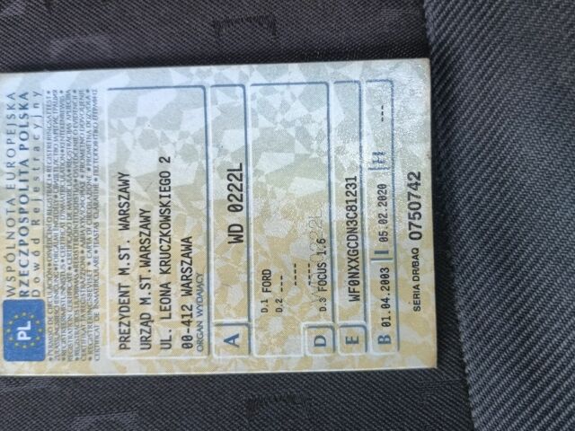 Серый Форд Фокус, объемом двигателя 1.6 л и пробегом 290 тыс. км за 1700 $, фото 15 на Automoto.ua