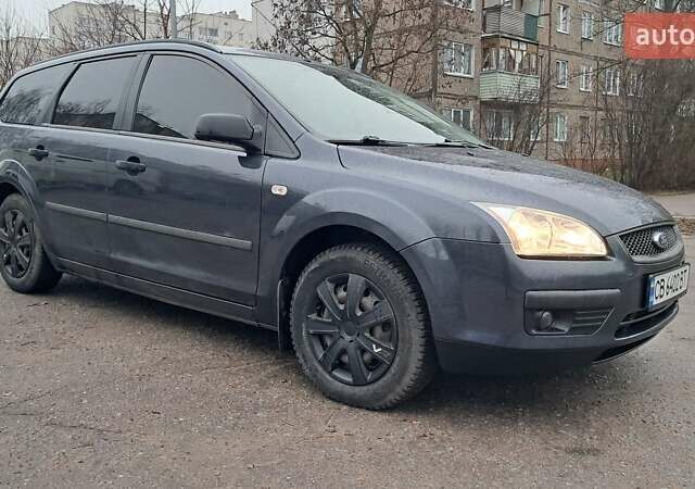Сірий Форд Фокус, об'ємом двигуна 1.6 л та пробігом 220 тис. км за 4500 $, фото 2 на Automoto.ua
