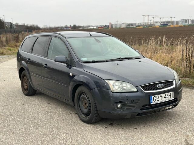 Серый Форд Фокус, объемом двигателя 1.6 л и пробегом 250 тыс. км за 1650 $, фото 1 на Automoto.ua