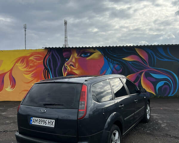 Форд Фокус 2007 в Житомире на Automoto.ua Серый Форд Фокус, объемом двигателя 1.6 л и пробегом 289 тыс. км за 5100 $, фото 10 на Automoto.ua