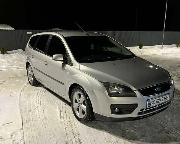 Форд Фокус 2007 в Львове на Automoto.ua Серый Форд Фокус, объемом двигателя 1.6 л и пробегом 268 тыс. км за 5000 $, фото 3 на Automoto.ua
