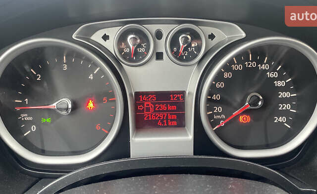 Серый Форд Фокус, объемом двигателя 1.56 л и пробегом 221 тыс. км за 5500 $, фото 13 на Automoto.ua