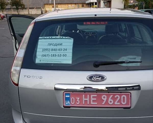 Сірий Форд Фокус, об'ємом двигуна 1.6 л та пробігом 219 тис. км за 5400 $, фото 21 на Automoto.ua