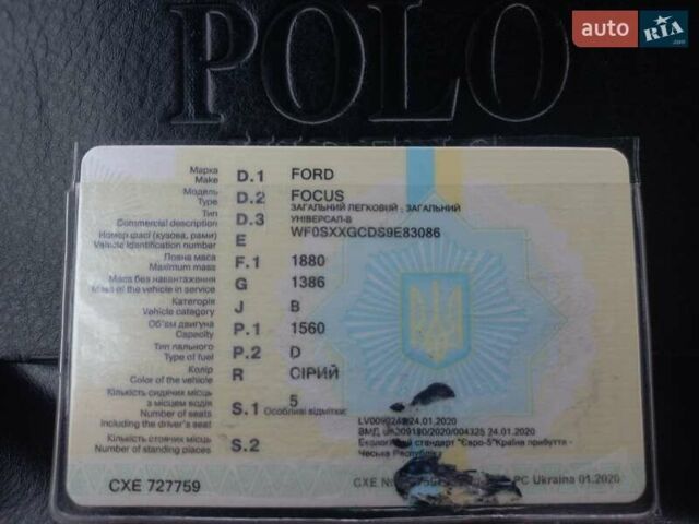 Серый Форд Фокус, объемом двигателя 1.56 л и пробегом 433 тыс. км за 4000 $, фото 11 на Automoto.ua