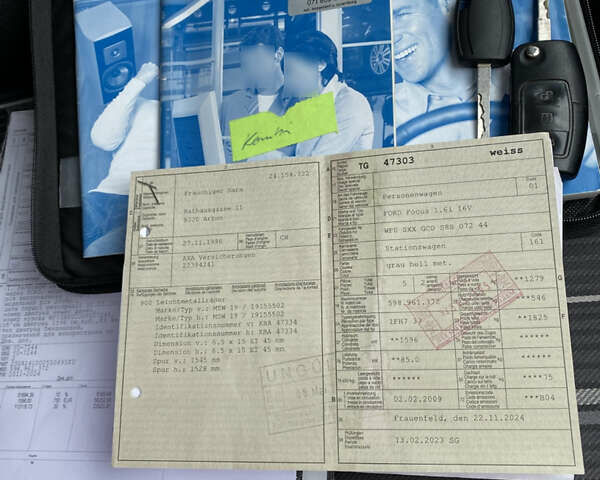 Сірий Форд Фокус, об'ємом двигуна 1.6 л та пробігом 168 тис. км за 5500 $, фото 14 на Automoto.ua