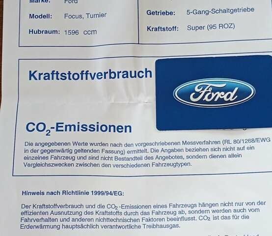 Сірий Форд Фокус, об'ємом двигуна 1.6 л та пробігом 169 тис. км за 6600 $, фото 39 на Automoto.ua