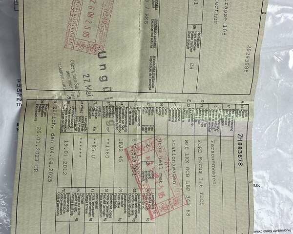 Серый Форд Фокус, объемом двигателя 1.6 л и пробегом 194 тыс. км за 8250 $, фото 44 на Automoto.ua