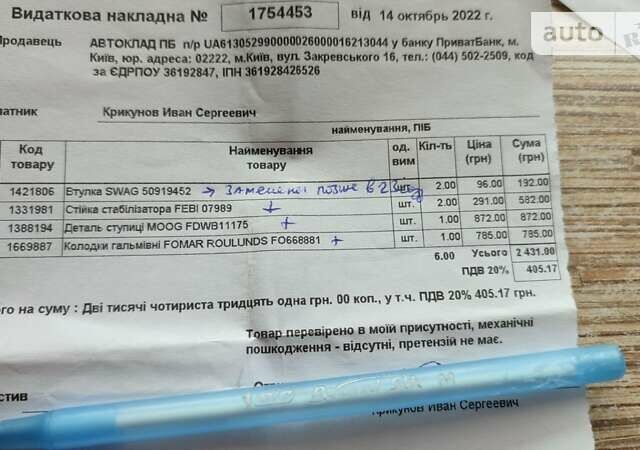 Синій Форд Фокус, об'ємом двигуна 1.6 л та пробігом 210 тис. км за 3300 $, фото 2 на Automoto.ua