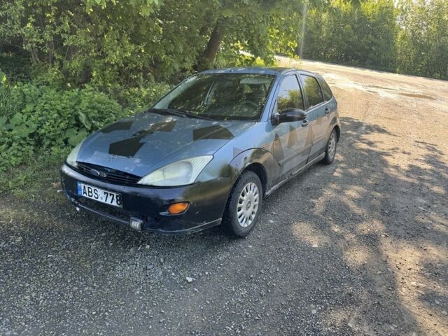 Синий Форд Фокус, объемом двигателя 1.8 л и пробегом 350 тыс. км за 850 $, фото 1 на Automoto.ua