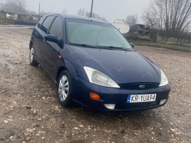 Синій Форд Фокус, об'ємом двигуна 1.8 л та пробігом 255 тис. км за 1800 $, фото 3 на Automoto.ua