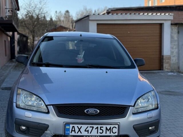 Синий Форд Фокус, объемом двигателя 1.6 л и пробегом 340 тыс. км за 4000 $, фото 1 на Automoto.ua