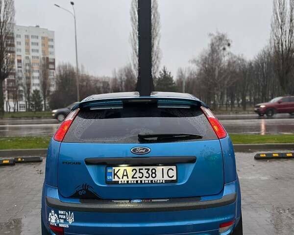 Синий Форд Фокус, объемом двигателя 1.6 л и пробегом 245 тыс. км за 4500 $, фото 7 на Automoto.ua
