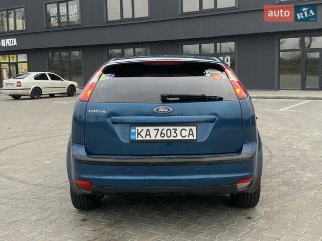 Форд Фокус 2007 у Києві на Automoto.ua Синій Форд Фокус, об'ємом двигуна 1.6 л та пробігом 285 тис. км за 3600 $, фото 2 на Automoto.ua