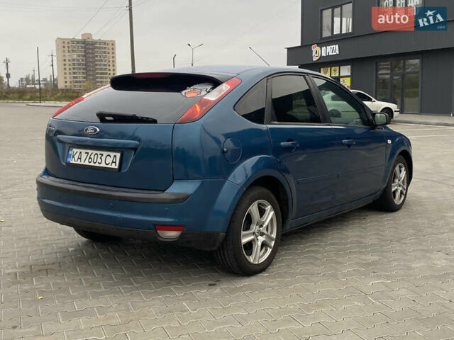 Форд Фокус 2007 у Києві на Automoto.ua Синій Форд Фокус, об'ємом двигуна 1.6 л та пробігом 285 тис. км за 3600 $, фото 3 на Automoto.ua