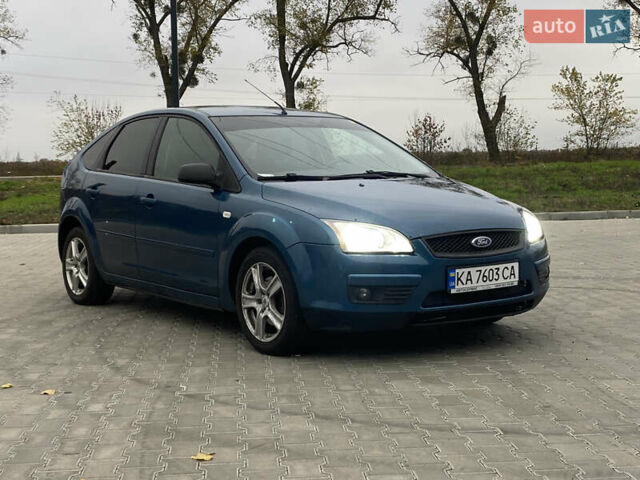 Форд Фокус 2007 у Києві на Automoto.ua Синій Форд Фокус, об'ємом двигуна 1.6 л та пробігом 285 тис. км за 3600 $, фото 9 на Automoto.ua