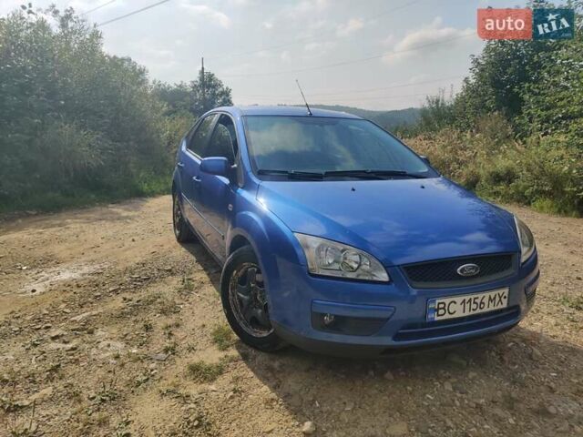 Синій Форд Фокус, об'ємом двигуна 1.6 л та пробігом 220 тис. км за 4200 $, фото 1 на Automoto.ua