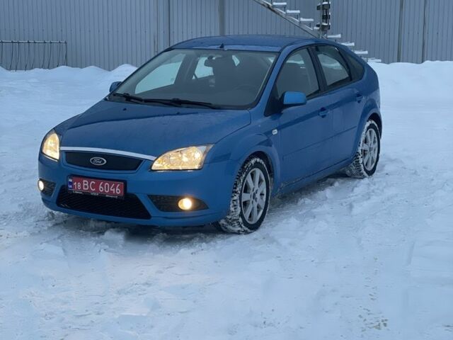 Синий Форд Фокус, объемом двигателя 1.6 л и пробегом 238 тыс. км за 4900 $, фото 6 на Automoto.ua
