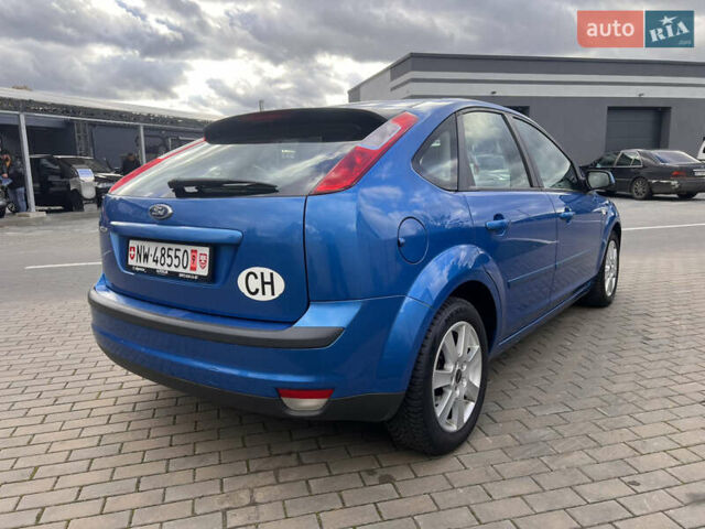 Синий Форд Фокус, объемом двигателя 1.6 л и пробегом 236 тыс. км за 4950 $, фото 3 на Automoto.ua