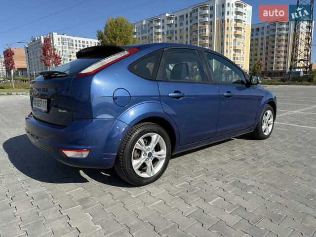 Синий Форд Фокус, объемом двигателя 1.6 л и пробегом 93 тыс. км за 5350 $, фото 3 на Automoto.ua