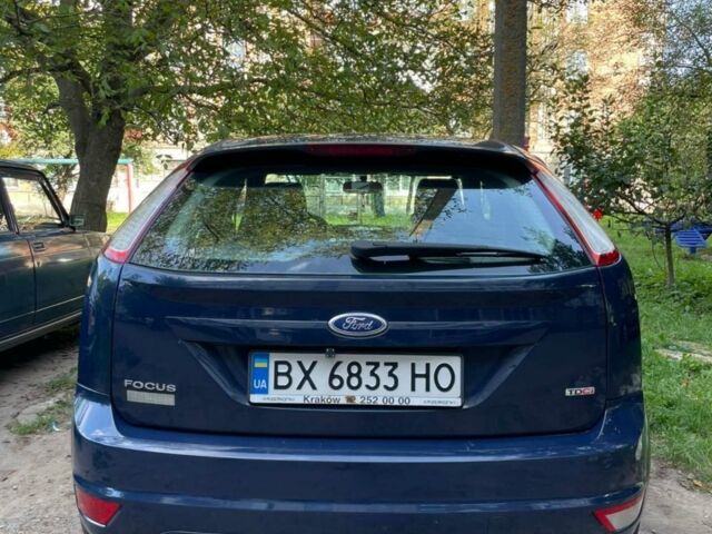 Синий Форд Фокус, объемом двигателя 1.6 л и пробегом 201 тыс. км за 6500 $, фото 6 на Automoto.ua