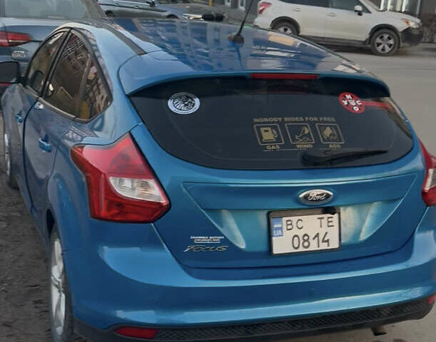 Синій Форд Фокус, об'ємом двигуна 2 л та пробігом 227 тис. км за 8500 $, фото 1 на Automoto.ua