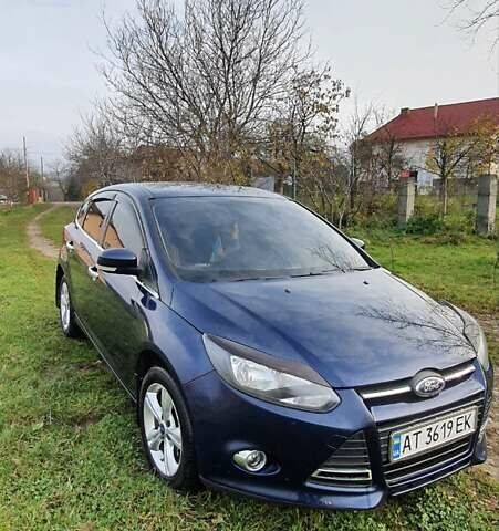 Форд Фокус 2013 в Ивано-Франковске на Automoto.ua Синий Форд Фокус, объемом двигателя 1.6 л и пробегом 270 тыс. км за 6800 $, фото 1 на Automoto.ua