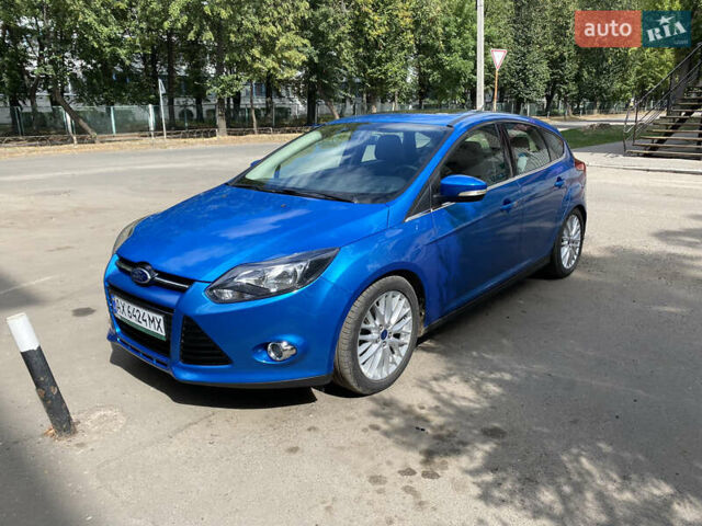 Синий Форд Фокус, объемом двигателя 2 л и пробегом 121 тыс. км за 10300 $, фото 1 на Automoto.ua