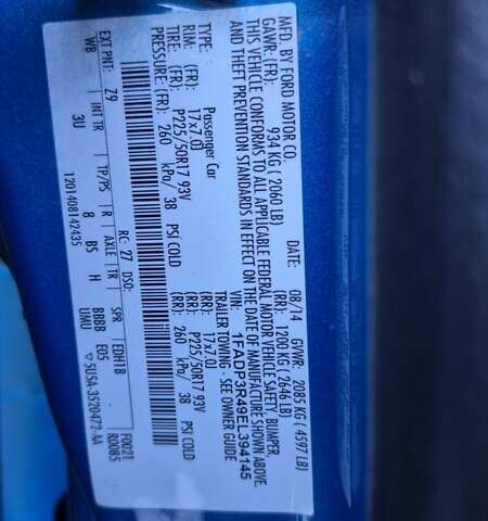 Синій Форд Фокус, об'ємом двигуна 0 л та пробігом 113 тис. км за 6999 $, фото 38 на Automoto.ua