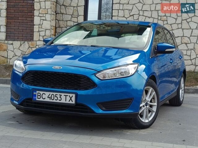 Синий Форд Фокус, объемом двигателя 2 л и пробегом 218 тыс. км за 5800 $, фото 1 на Automoto.ua