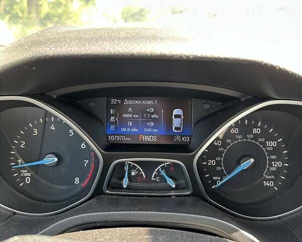 Синій Форд Фокус, об'ємом двигуна 1 л та пробігом 108 тис. км за 7500 $, фото 15 на Automoto.ua