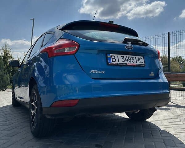 Синій Форд Фокус, об'ємом двигуна 1 л та пробігом 108 тис. км за 7500 $, фото 7 на Automoto.ua