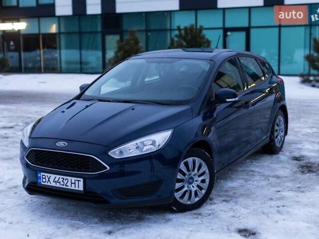 Синий Форд Фокус, объемом двигателя 1.6 л и пробегом 202 тыс. км за 8200 $, фото 1 на Automoto.ua
