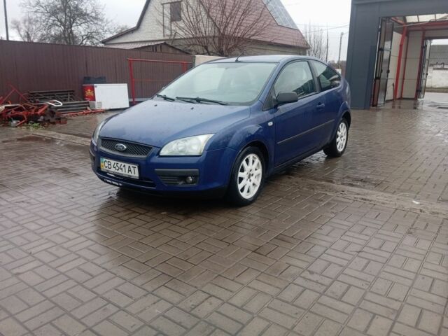 Синий Форд Фокус, объемом двигателя 1.6 л и пробегом 370 тыс. км за 4200 $, фото 1 на Automoto.ua