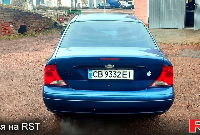 Синий Форд Фокус, объемом двигателя 2 л и пробегом 200 тыс. км за 3400 $, фото 2 на Automoto.ua