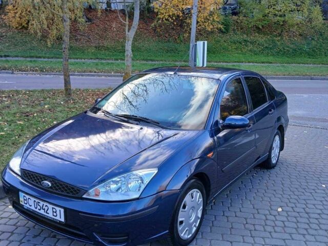 Синий Форд Фокус, объемом двигателя 1.8 л и пробегом 334 тыс. км за 2500 $, фото 1 на Automoto.ua