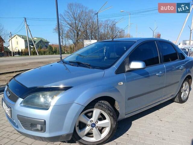 Синий Форд Фокус, объемом двигателя 1.6 л и пробегом 243 тыс. км за 4000 $, фото 2 на Automoto.ua