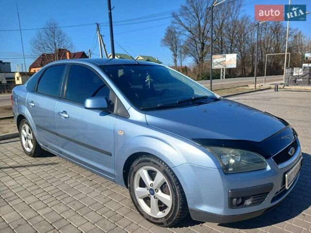 Синий Форд Фокус, объемом двигателя 1.6 л и пробегом 243 тыс. км за 4000 $, фото 6 на Automoto.ua