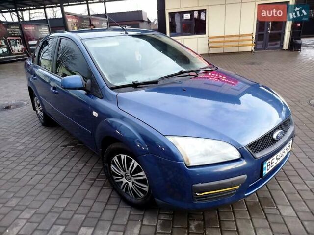 Синий Форд Фокус, объемом двигателя 1.6 л и пробегом 259 тыс. км за 4000 $, фото 1 на Automoto.ua