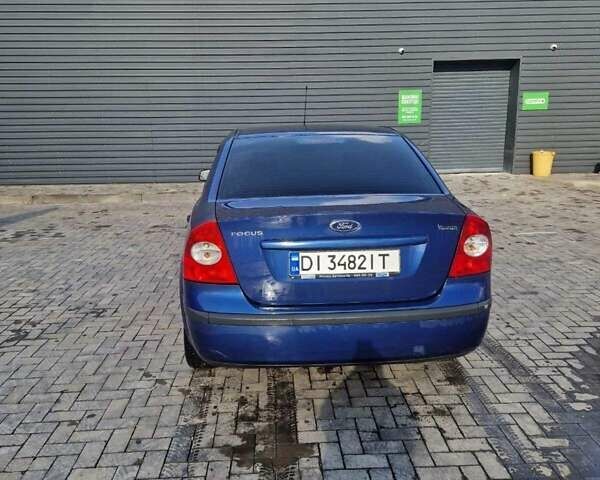 Синий Форд Фокус, объемом двигателя 1.6 л и пробегом 142 тыс. км за 4600 $, фото 2 на Automoto.ua