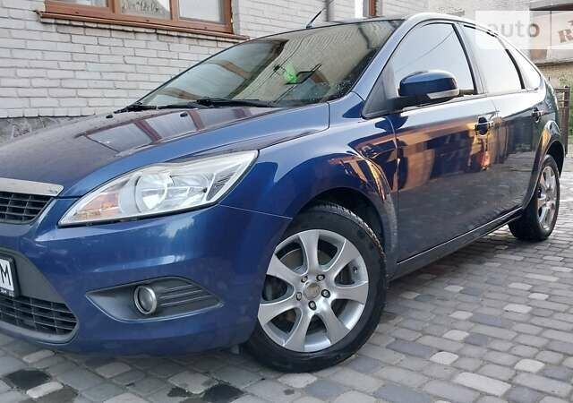 Синій Форд Фокус, об'ємом двигуна 1.6 л та пробігом 198 тис. км за 6000 $, фото 20 на Automoto.ua